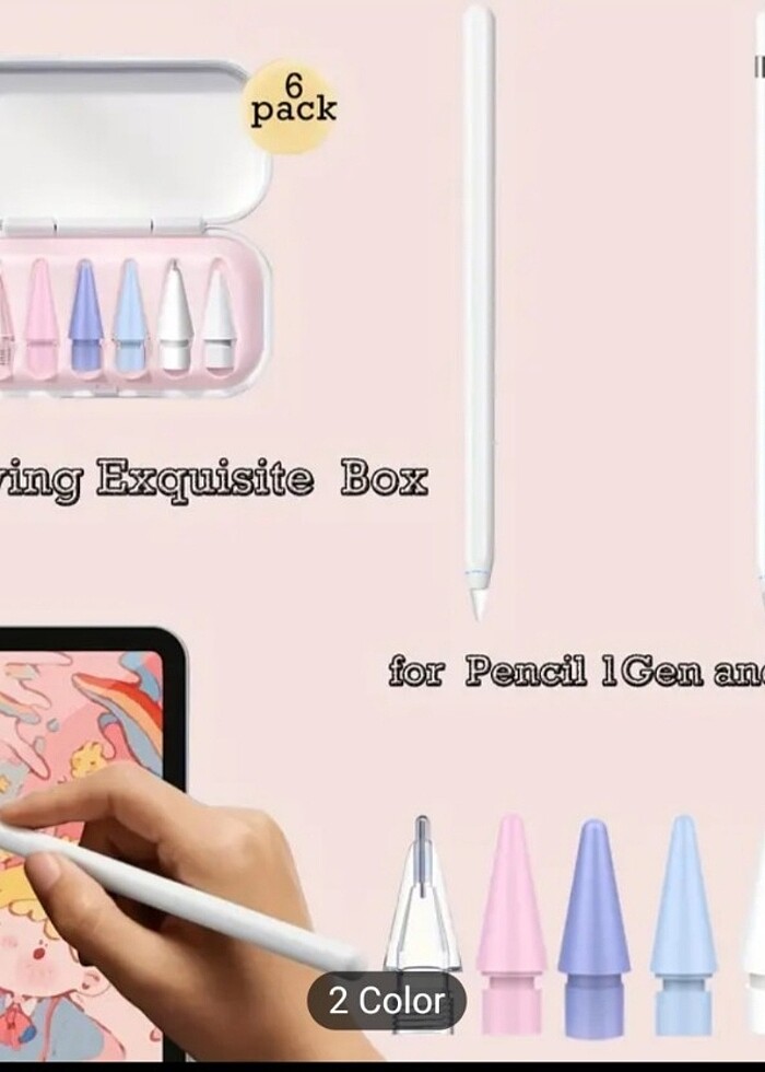Apple pencil ipad yedek ucu - Görsel 2