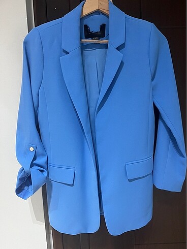 ZARA KIVRIK KOL BLAZER CEKET