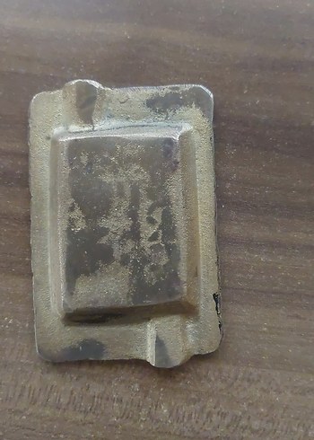 Vintage Desenli Altın Renk küllük - Görsel 7