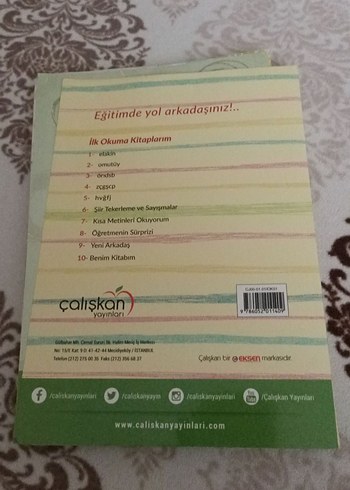 İlk Okuma Kitaplarım - Çalışkan Yayınları - Görsel 2