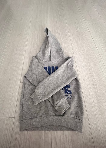 Gri Baskılı Erkek Sweatshirt - Görsel 3