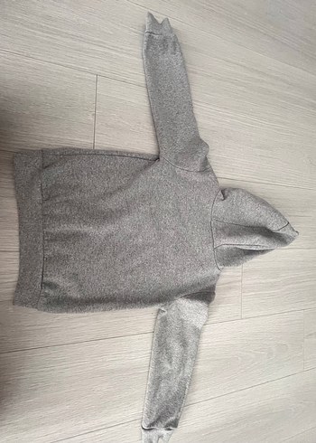Gri Baskılı Erkek Sweatshirt - Görsel 5