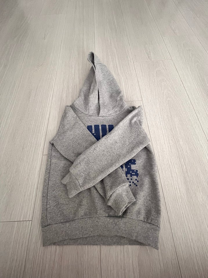 Gri Baskılı Erkek Sweatshirt - Görsel 3