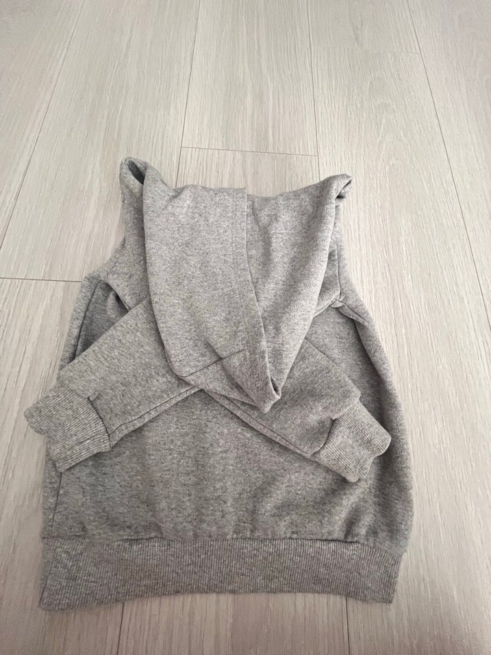 Gri Baskılı Erkek Sweatshirt - Görsel 4