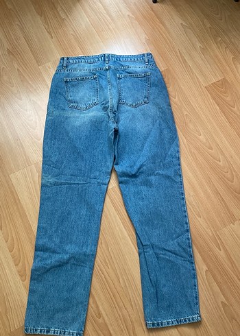 Trendyol & Milla Mavi Midi Boy Regular Fit Denim Jean