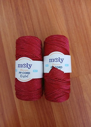 Moly PP Cord Kristal İp 2'li Set