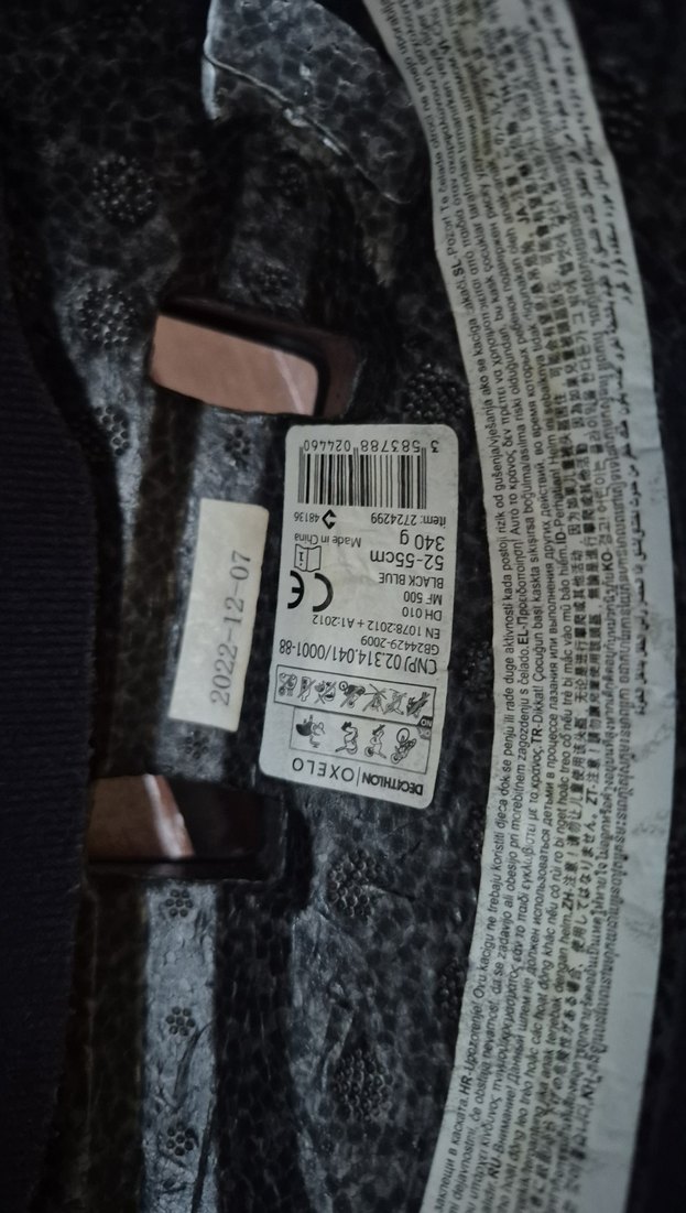 Kemerli Siyah bisiklet Kaskı - Görsel 3