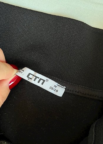 Diğer Siyah Polo Yaka Kısa Kollu Tişört