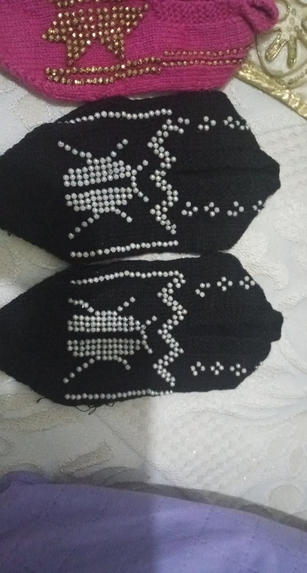 Nakışlı Renkli patik - Görsel 2