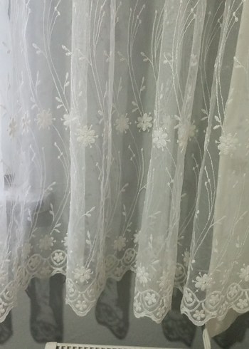 Beyaz Düz Konvansiyonel Perde - Görsel 2