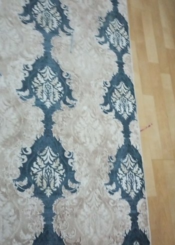 Bohem Gri Mavi Bağlama Desenli Halı - Görsel 3