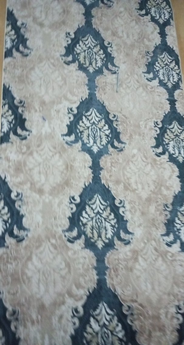 Bohem Gri Mavi Bağlama Desenli Halı - Görsel 4