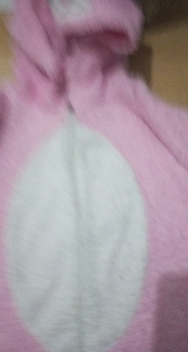 Kız Çocuk Pembe Peluş tulum - Görsel 4