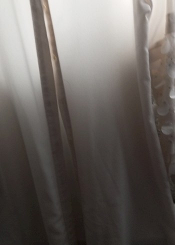 Uzun Kollu Beyaz Bohem Kadın Sabahlık - Görsel 4