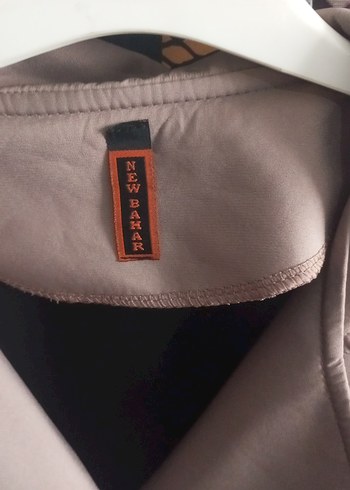 Bej Düğmeli Uzun Kadın Trençkot - Görsel 4