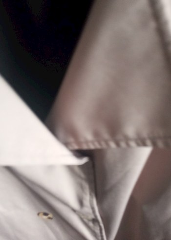 Bej Düğmeli Uzun Kadın Trençkot - Görsel 5