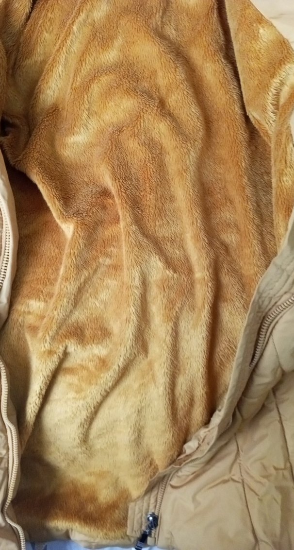 Sarı Fermuarlı Kadın Kışlık Mont - Görsel 3