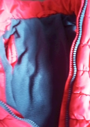 Erkek Çocuk Kırmızı Fermuarlı Yelek - Görsel 2