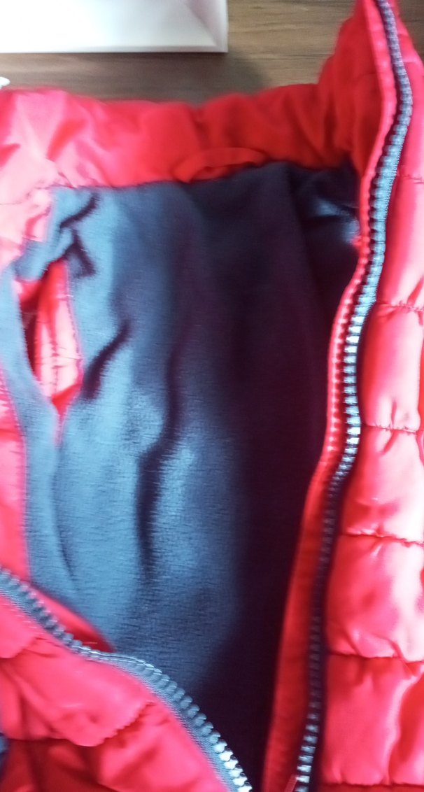 Erkek Çocuk Kırmızı Fermuarlı Yelek - Görsel 2