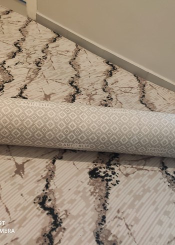 Bej Parlak Oval Halı MERA - Görsel 2