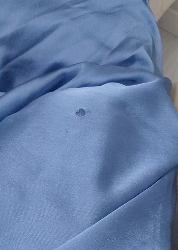 Parlak Lacivert Uzun Abiye Elbise - Görsel 2