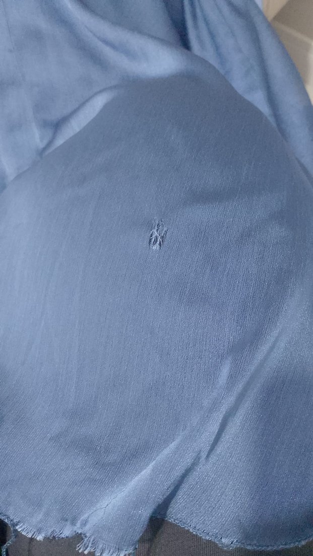 Parlak Lacivert Uzun Abiye Elbise - Görsel 3