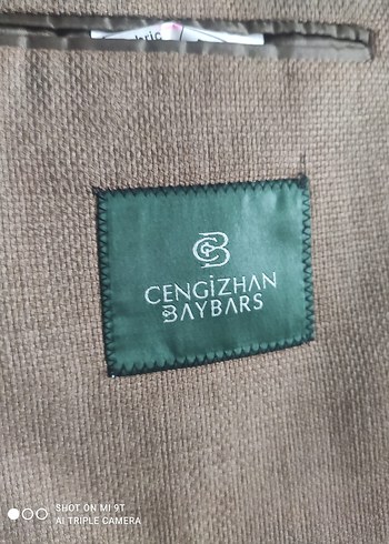 Düğmeli Kahverengi Keten Yelek - Görsel 3