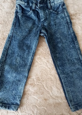 Erkek Çocuk Gri Denim Pantolon