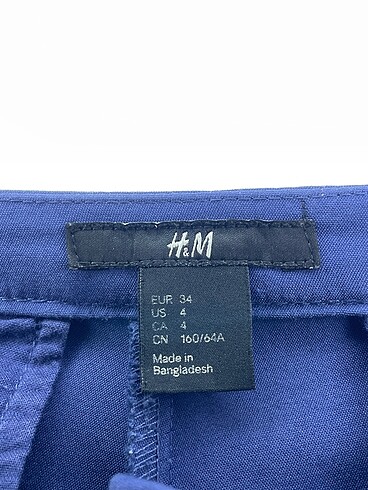 34 Beden lacivert Renk H&M Kumaş Pantolon %70 İndirimli.