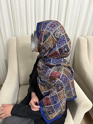 Karışık desenli yeni sezon şal