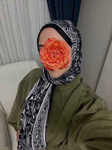 Siyah etro şal