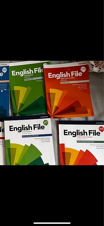 oxford english file kodlu dört kitap 900