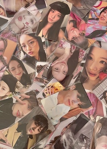 Koleksiyonluk K-Pop Foto Kartları 5adet random