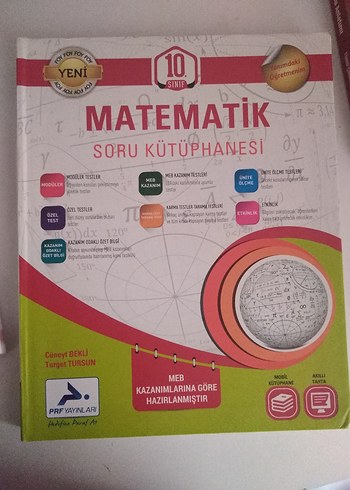 10. Sınıf Matematik Soru Kütüphanesi Kitabı Paraf Yayınları