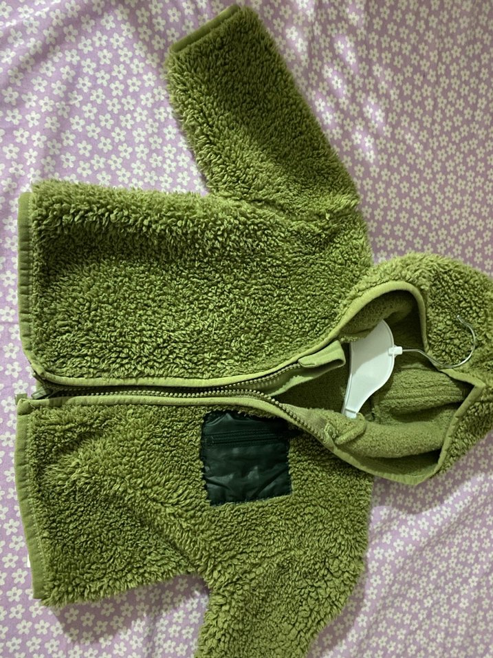 Sarı Kürk Detaylı Kapüşonlu Bebek Tulumu - Görsel 4