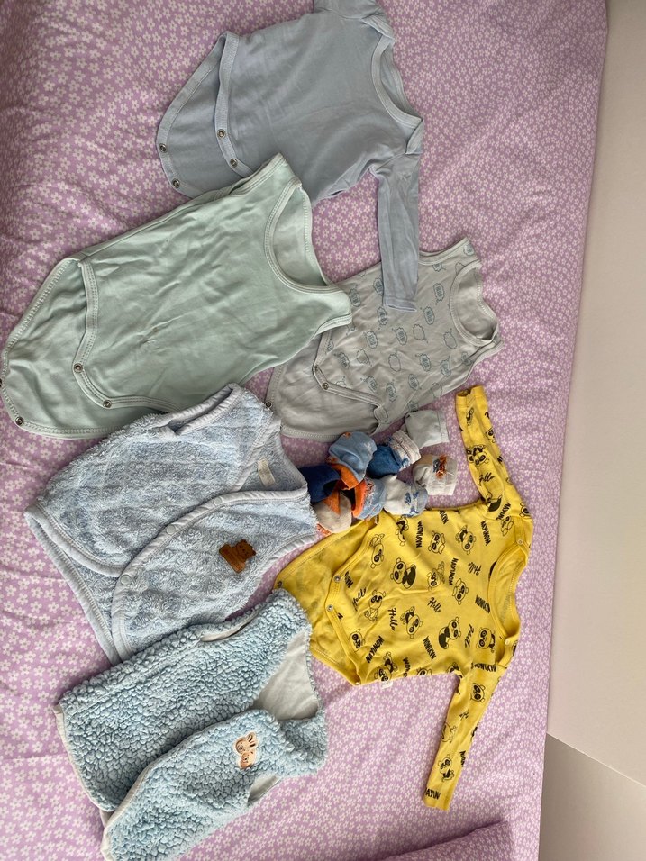 Bohem Tarzı Boğazlı Triko Bebek Body - Görsel 2