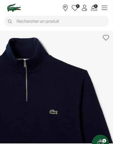 m Beden Gant yarım fermuarlı sweatshirt