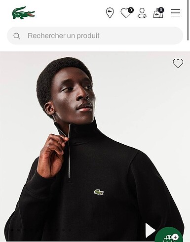 m Beden siyah Renk Gant yarım fermuarlı sweatshirt