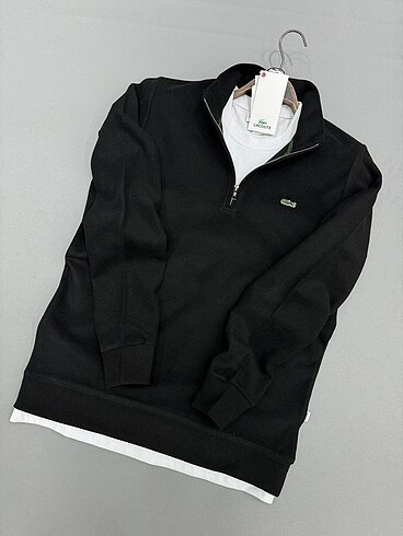 Gant yarım fermuarlı sweatshirt