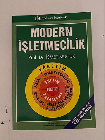 Modern işetmecilik ismet mucuk