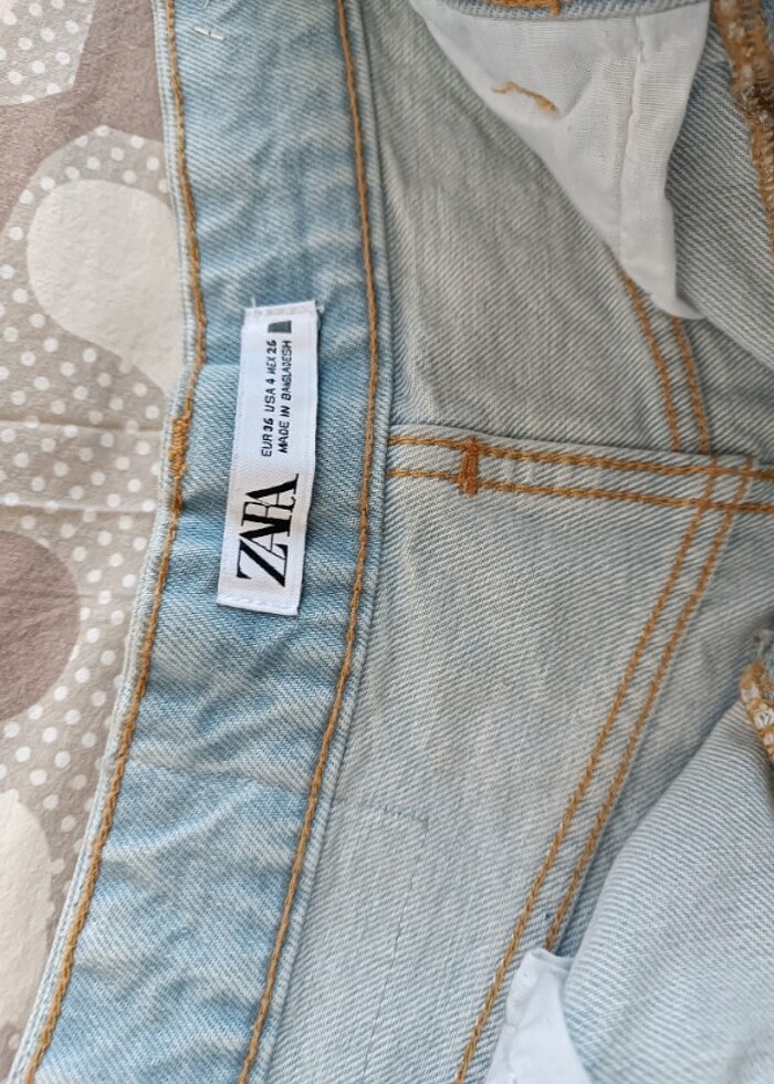 Zara denim kısa şort - Görsel 3