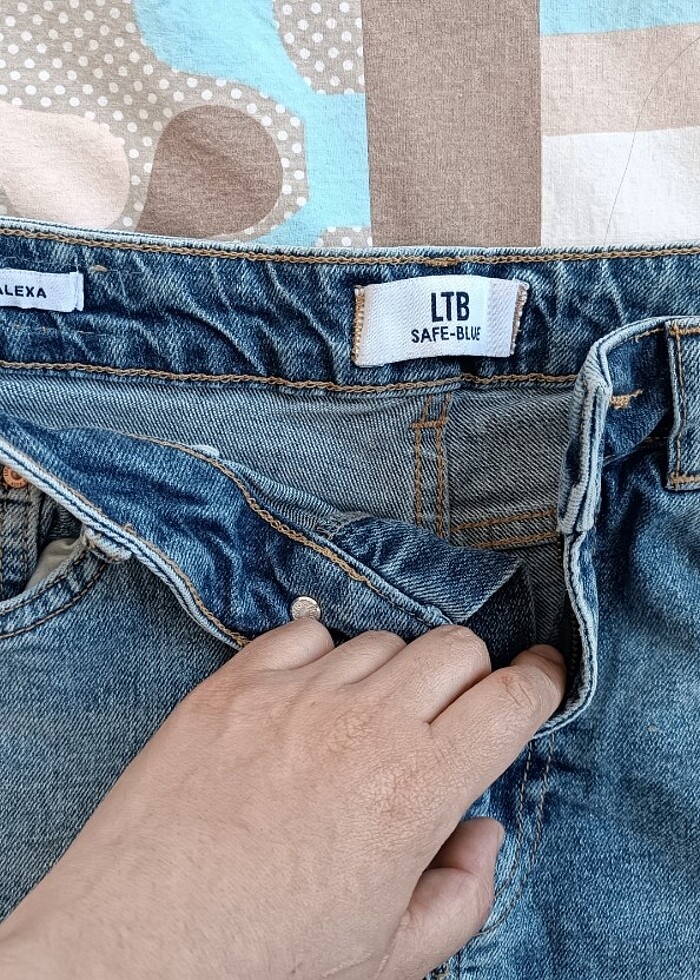 LTB Denim kot mini şort - Görsel 2