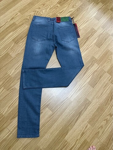 Diğer Rahat kalıp jeans kumaş kot