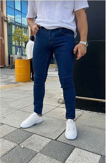 Mavi jeans kumaş kot full likralı