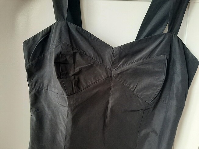 Siyah elbise - Görsel 4