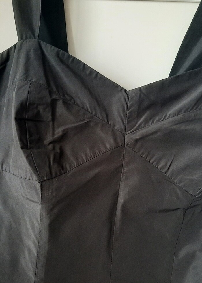 Siyah elbise - Görsel 4