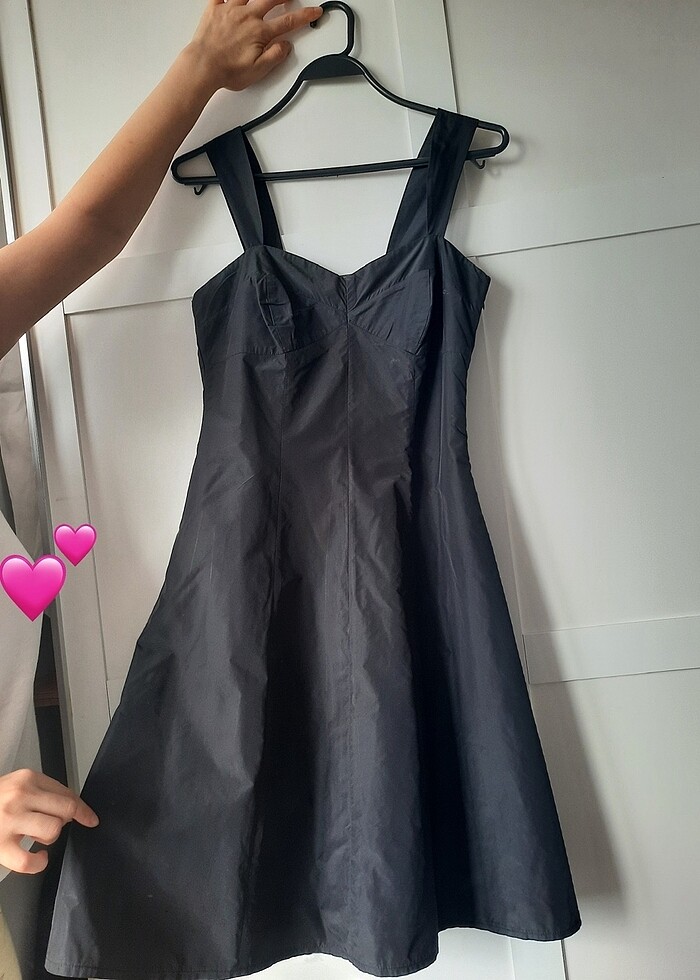 Siyah elbise - Görsel 2