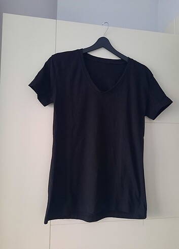 Siyah basic t shirt