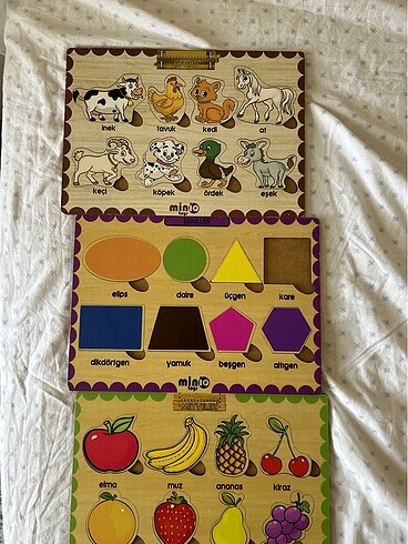Diğer 4lü puzzle seti