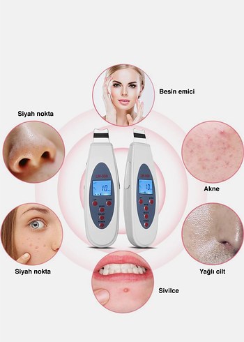Scrubber Ultrasonik Cilt Temizleyici - Görsel 3